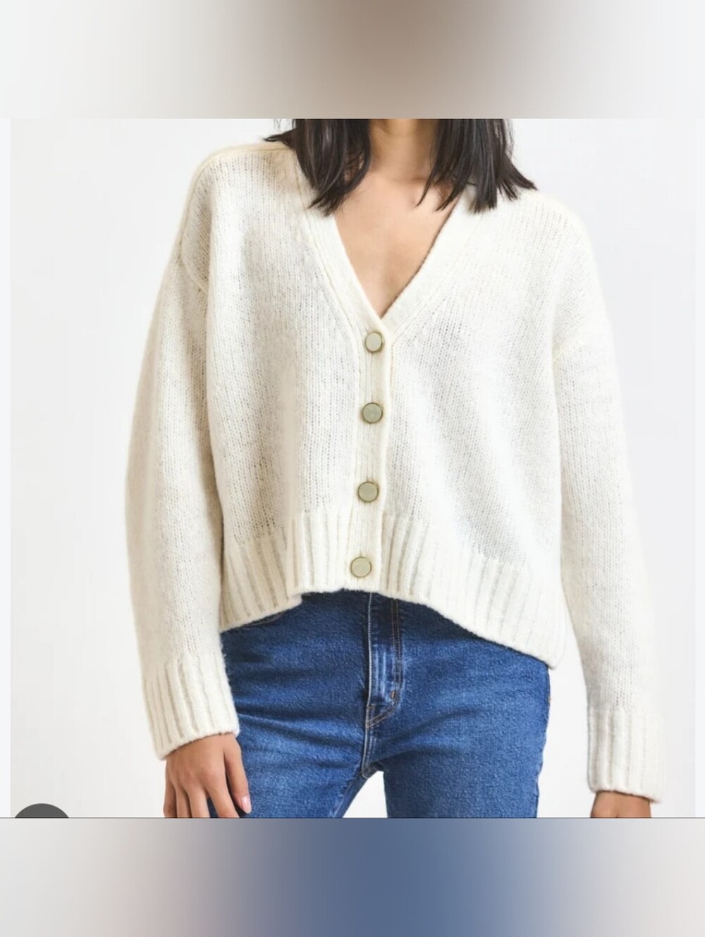 Derek Lam 10 Crosby Laliah Oversized Cardigan Sweater